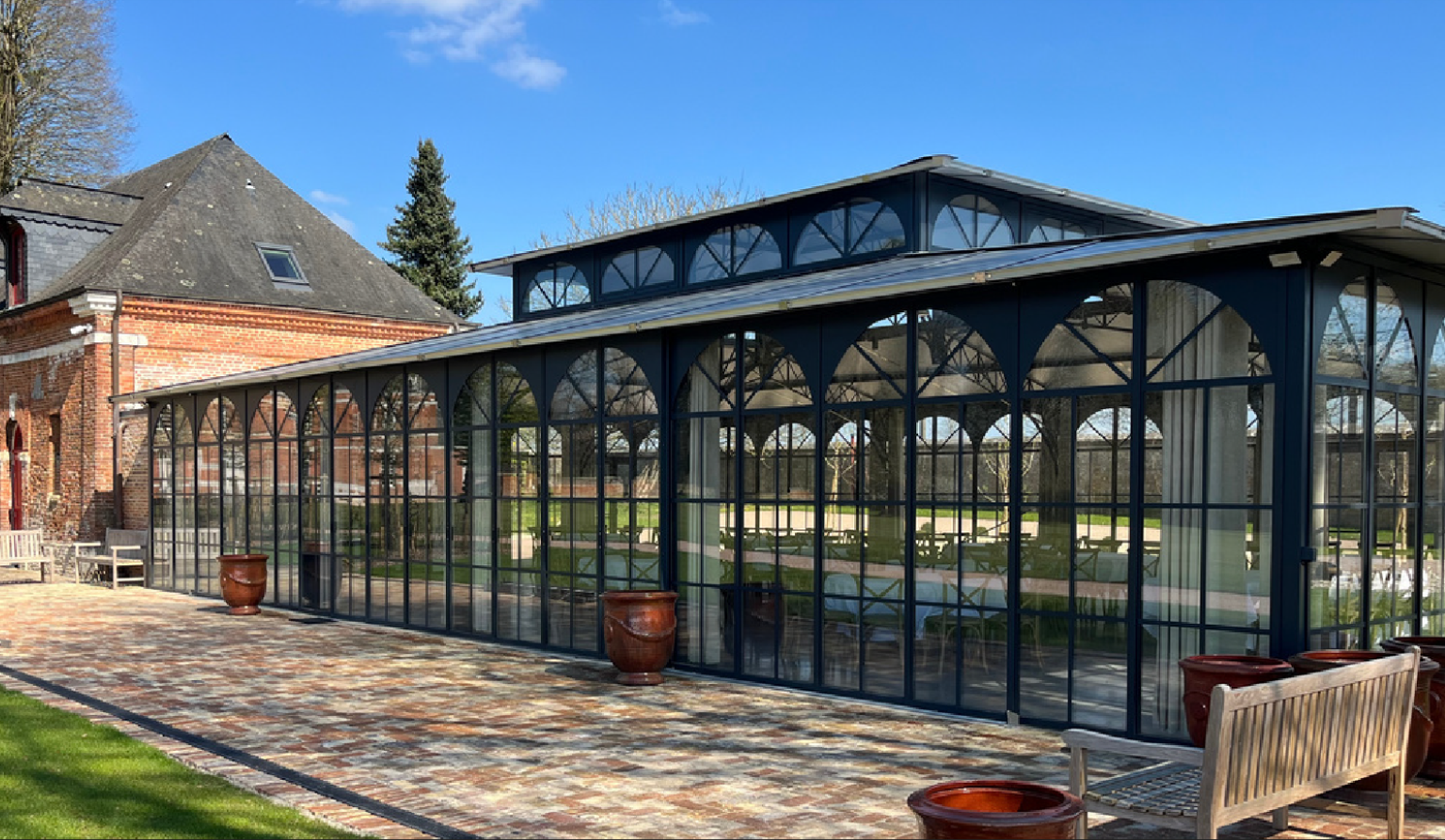 photo Orangerie et verrière de vie